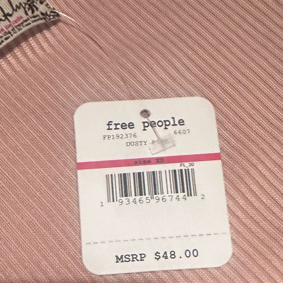 NWT Free People Charli Bodysuit Bell Sleeve - Picture 9 of 9